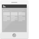 Ipad Style Tablet SVG Icon